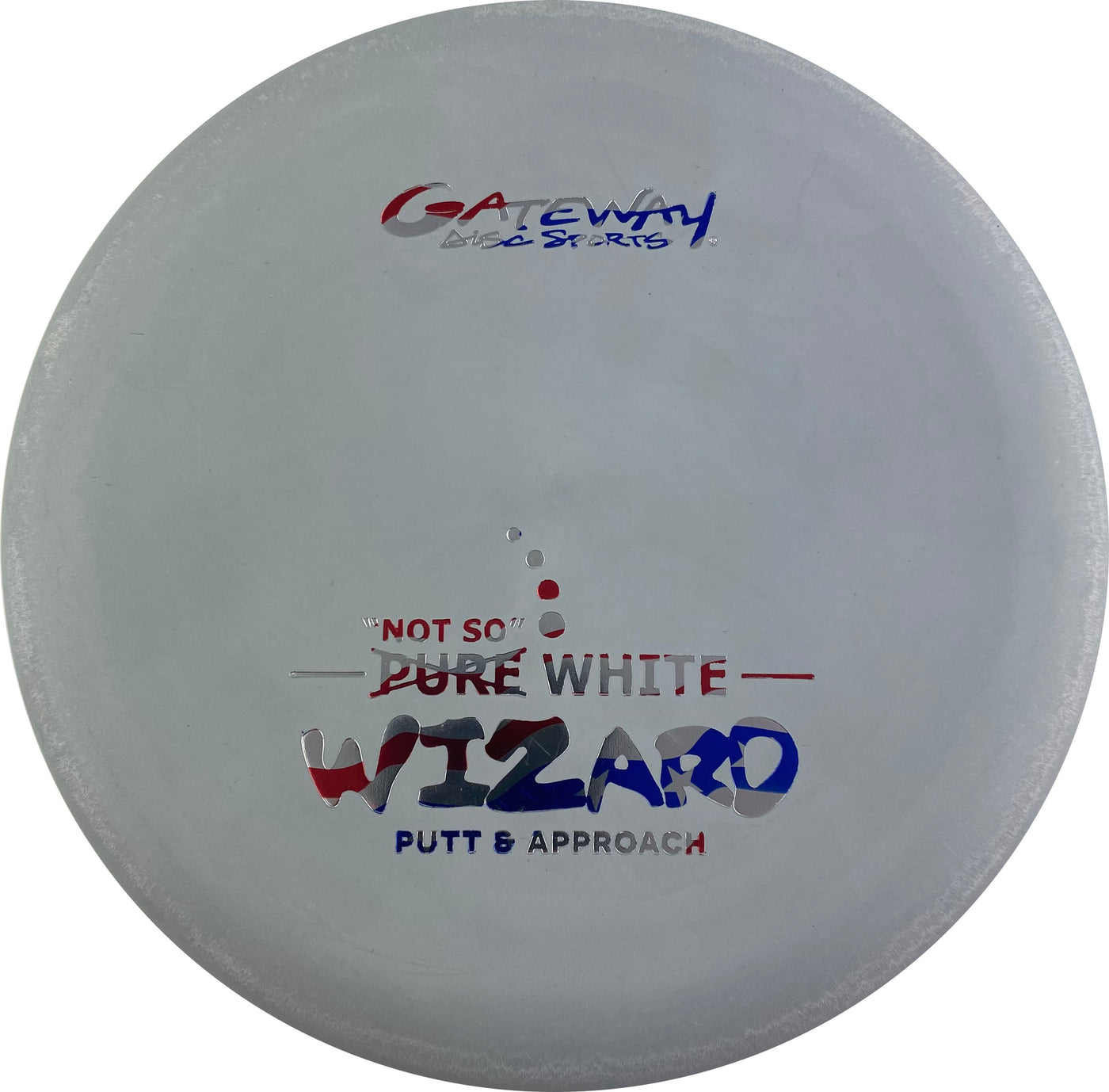 Gateway Pure White Wizard Putter with Not So White Stamp - Speed 2
