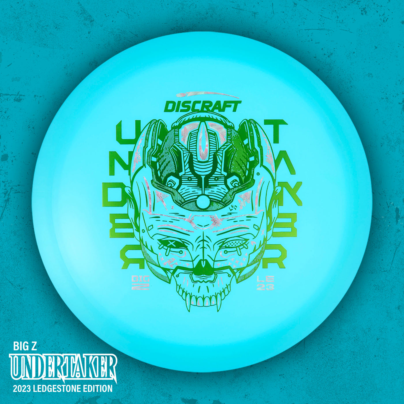 Discraft Big Z Collection Undertaker Fairway Driver with 2023 Ledgestone Edition - Wave 3 Stamp - Speed 9