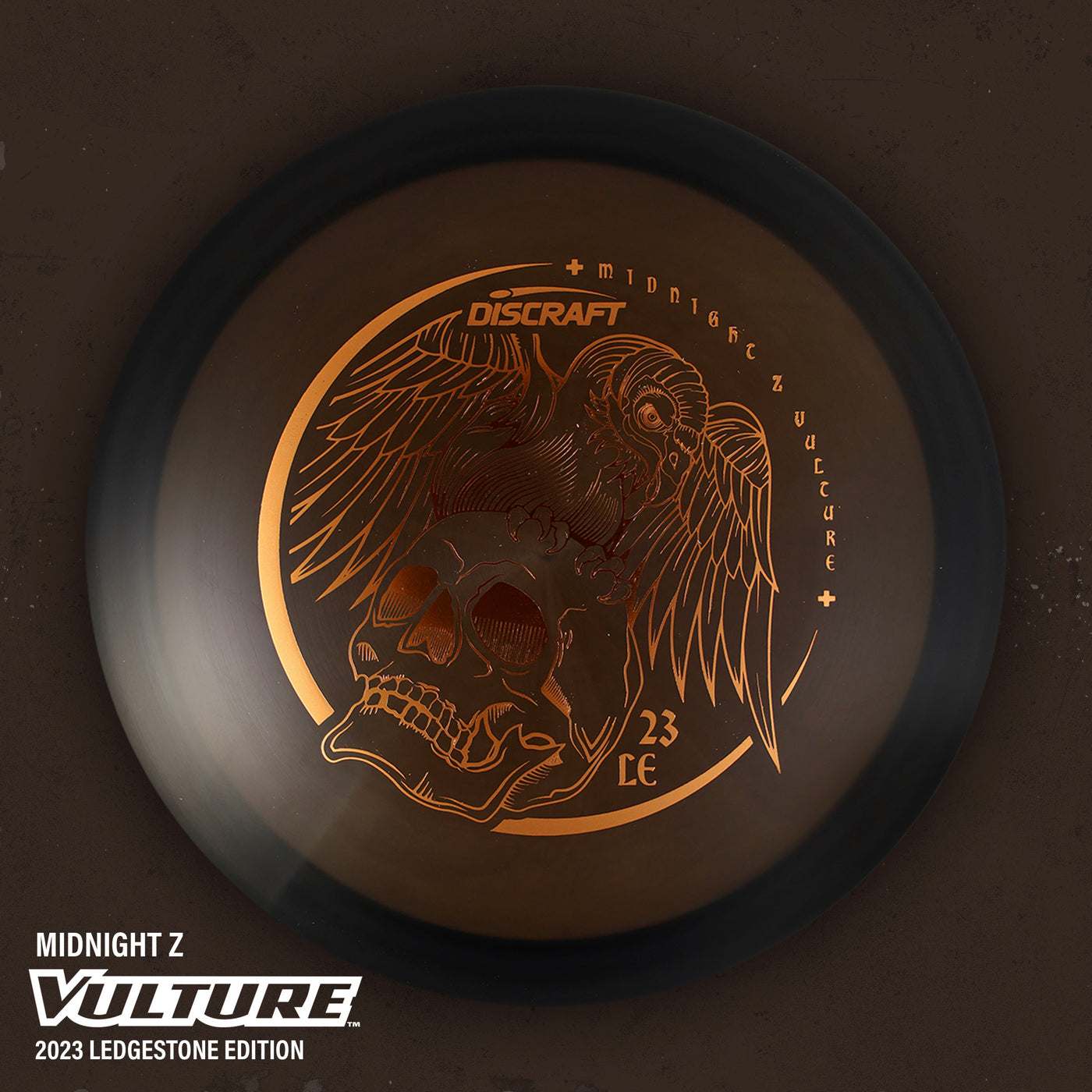 Discraft Elite Z Vulture Fairway Driver with 2023 Ledgestone Edition - Wave 3 Stamp - Speed 10
