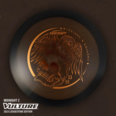 Discraft Elite Z Vulture Fairway Driver with 2023 Ledgestone Edition - Wave 3 Stamp - Speed 10