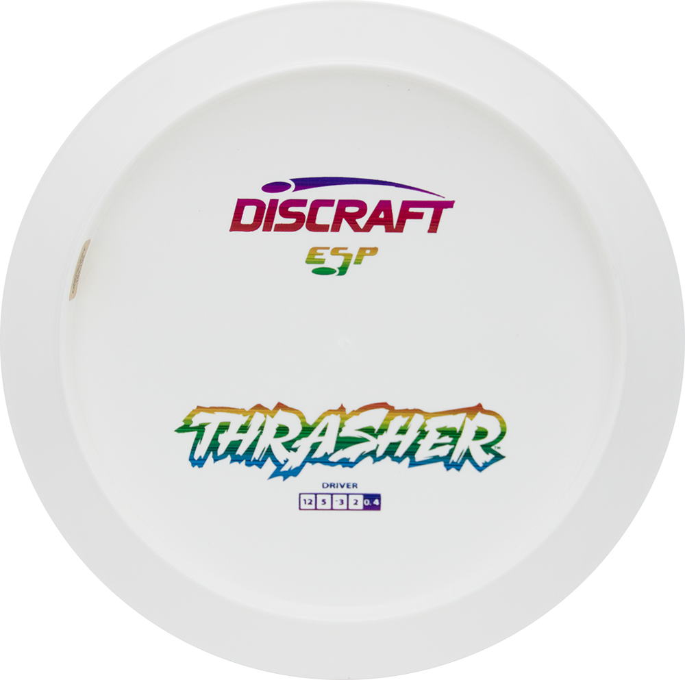 Discraft ESP Thrasher with Dye Line Blank Top Bottom Stamp