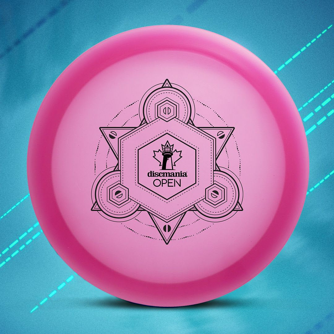 Discmania C-Line Color Glow Reinvented FD3 Fairway Driver with Discmania Open 2023 Stamp - Speed 9