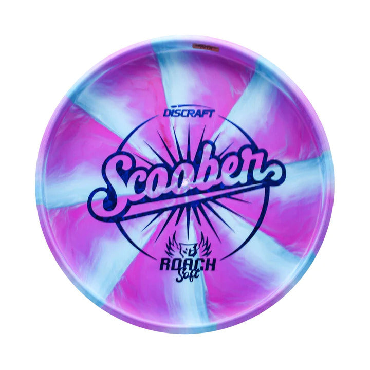Discraft Soft Swirl Roach Putter with Brodie Smith - DarkHorse Scoober Bottom Stamp - Speed 2