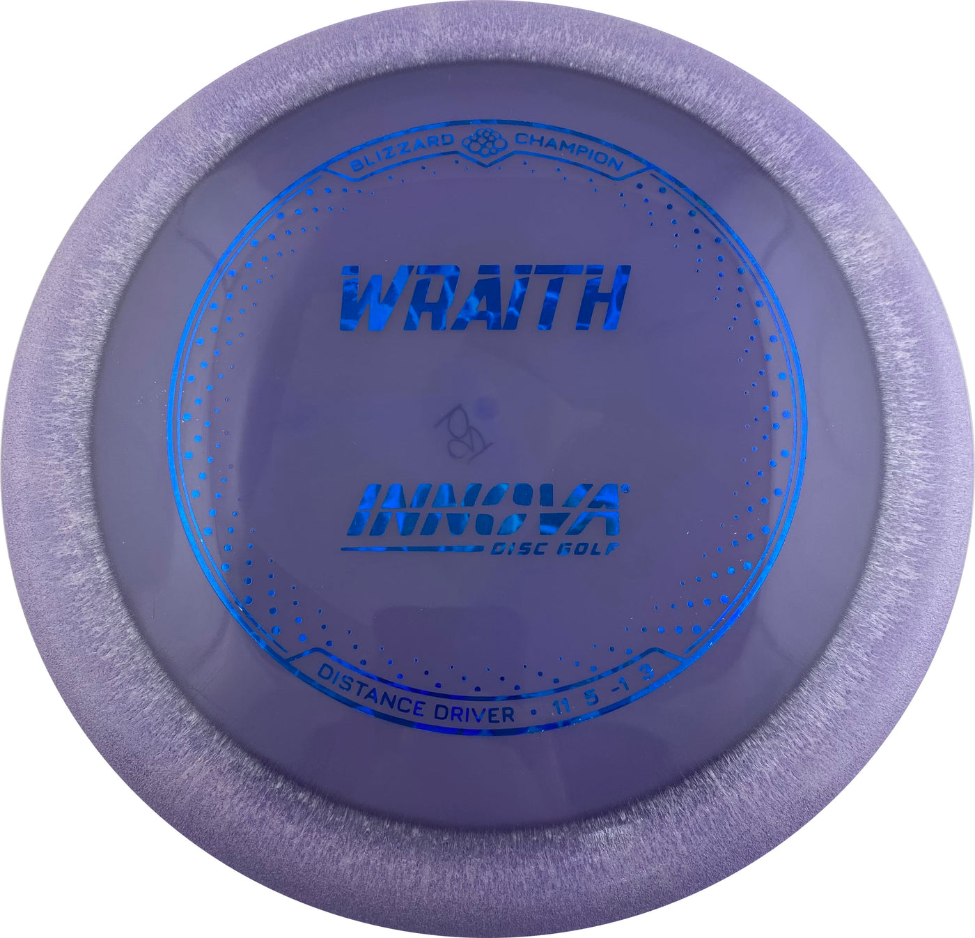 Innova Champion Blizzard Wraith Distance Driver with Burst Logo Stock Stamp - Speed 11