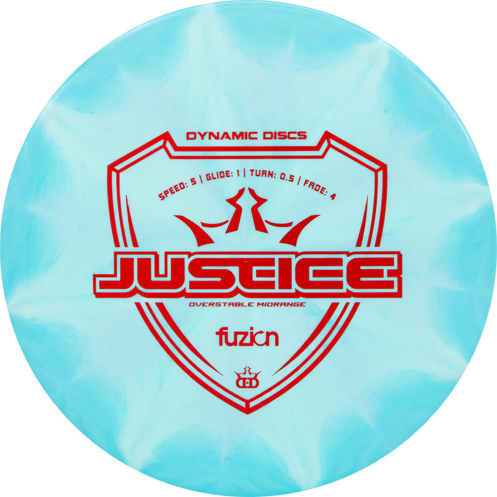 Dynamic Discs Fuzion Burst Justice Midrange - Speed 5