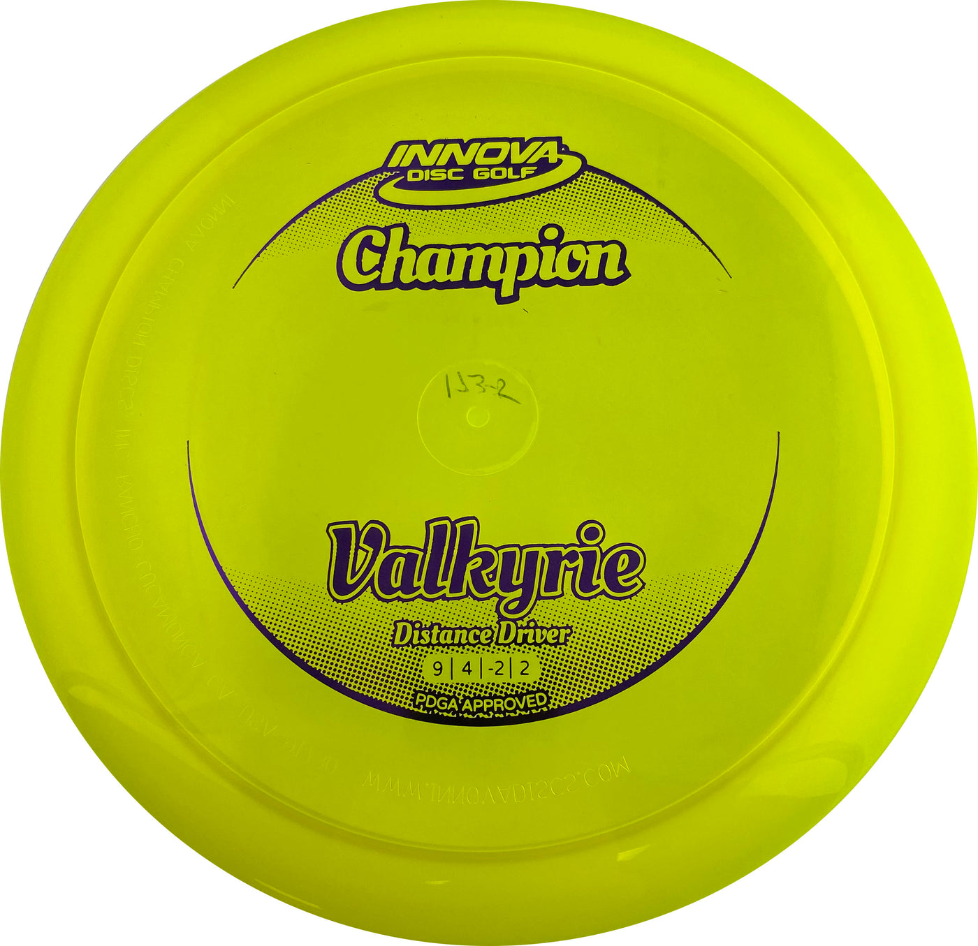Innova Champion Valkyrie Distance Driver with Circle Fade Stock Stamp - Speed 9
