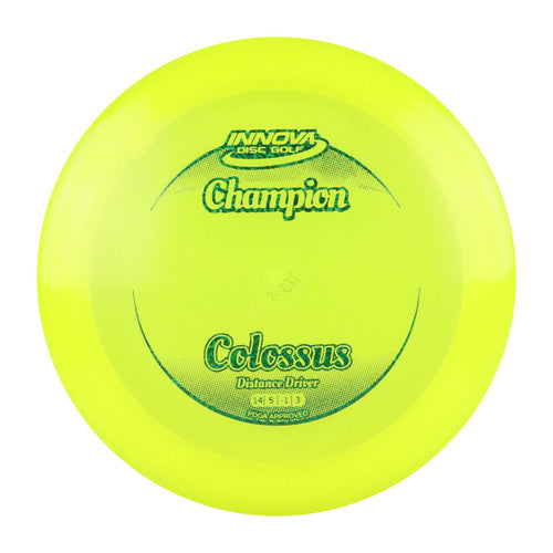 Innova Champion Colossus Distance Driver with Circle Fade Stock Stamp - Speed 14
