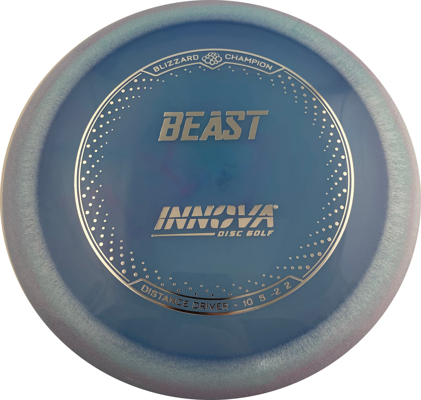 Innova Champion Blizzard Beast Distance Driver with Burst Logo Stock Stamp - Speed 10