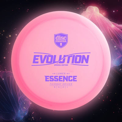 Discmania Evolution Color Lumen Glow Essence Fairway Driver with Special Edition Stamp - Speed 8