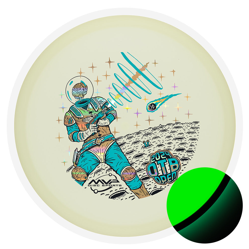 MVP Eclipse Glow 2.0 Servo Fairway Driver with OTB Open 2024 - Art by Ripper Studios Stamp - Speed 6.5