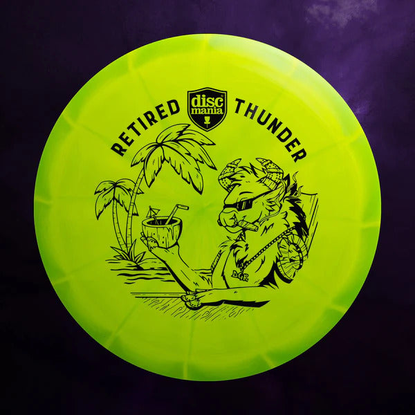 Discmania S-Line Reinvented CD1 Distance Driver with Retired Thunder - April Jewels 2024 Stamp - Speed 9