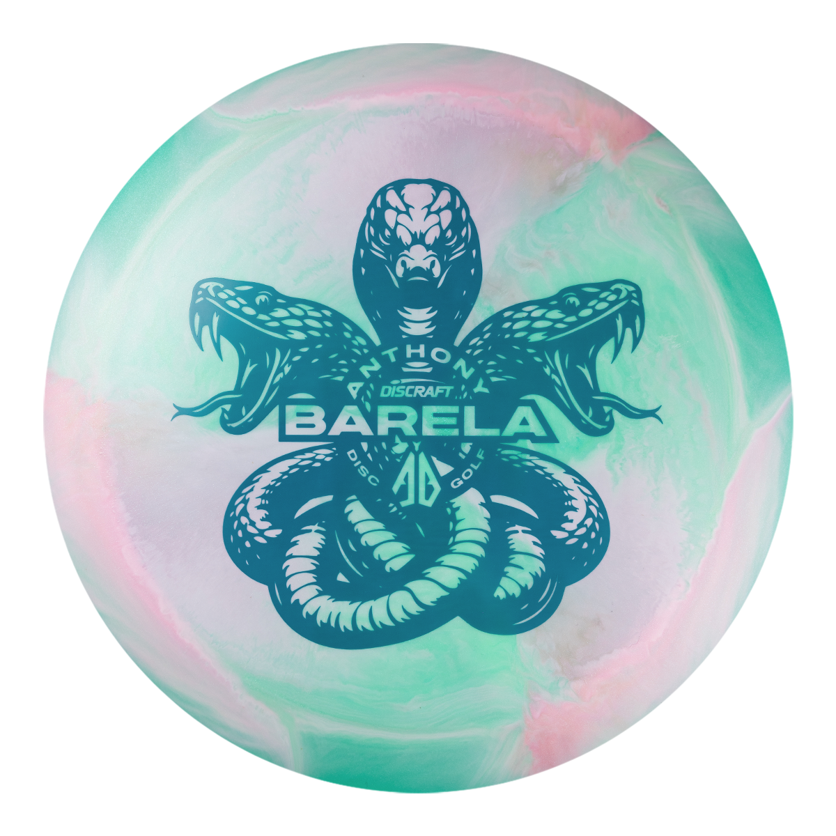Discraft ESP ColorShift Venom Distance Driver with Anthony Barela "3-Headed Snake" Stamp - Speed 13