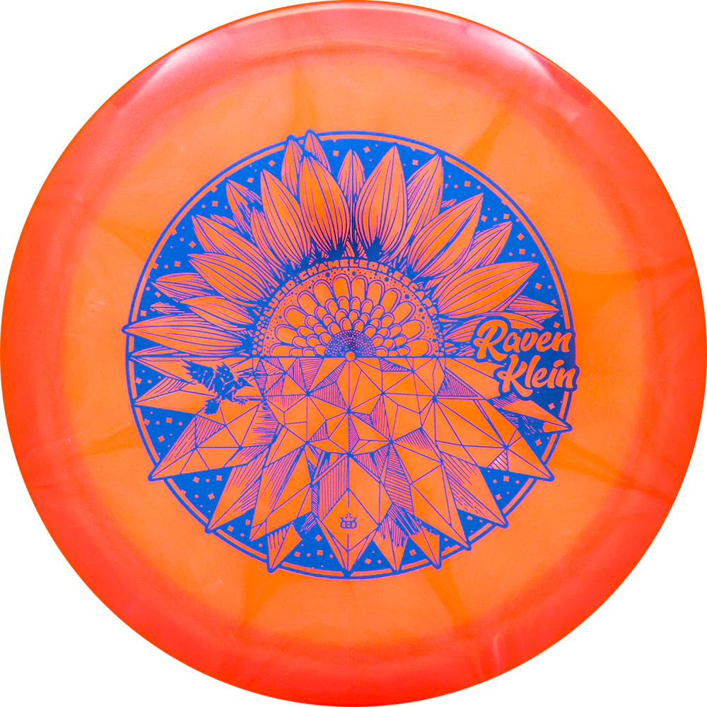 Dynamic Discs Lucid Chameleon Escape Fairway Driver with Raven Klein T ...