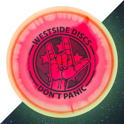 Westside VIP Ice Orbit Moonshine Glow Gatekeeper Midrange with Sai Ananda "Don't Panic" 2024 Tour Series Stamp - Speed 4