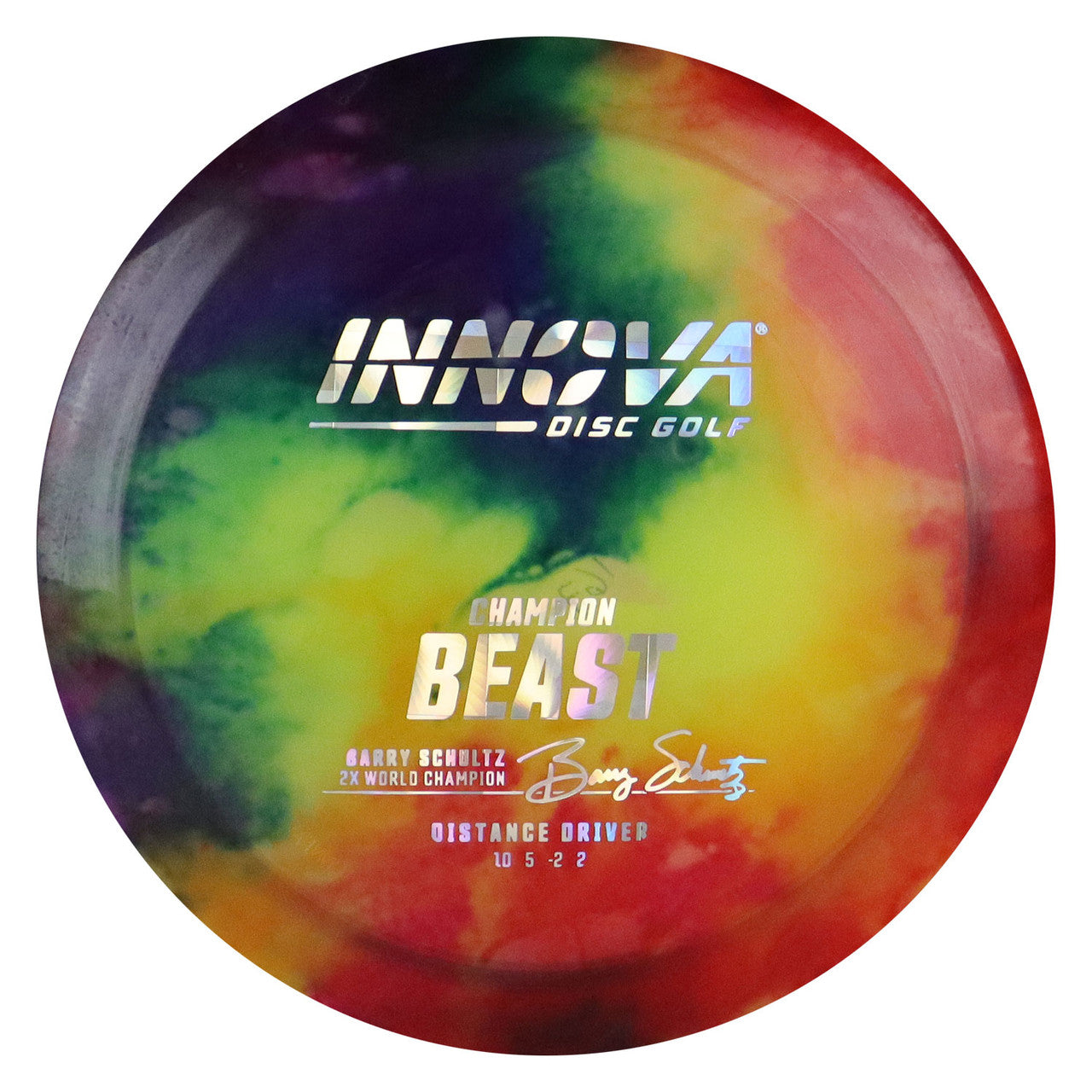 Innova Champion I-Dye Beast Distance Driver with Burst Logo Barry Schu ...