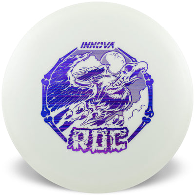 Innova Proto Glow DX Roc Midrange with Skeleton Roc - Innova Halloween 2024 Stamp - Speed 4