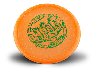 Innova Champion Metal Flake Hawg Putter with Jessica Weese 2024 Tour Series Stamp - Speed 2