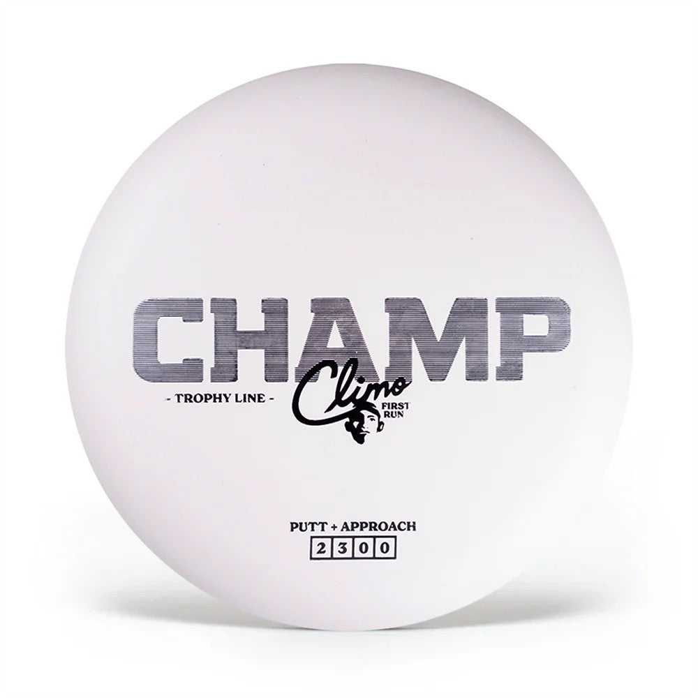 Climo Base Champ Putter with 1st Run Stamp - Speed 2