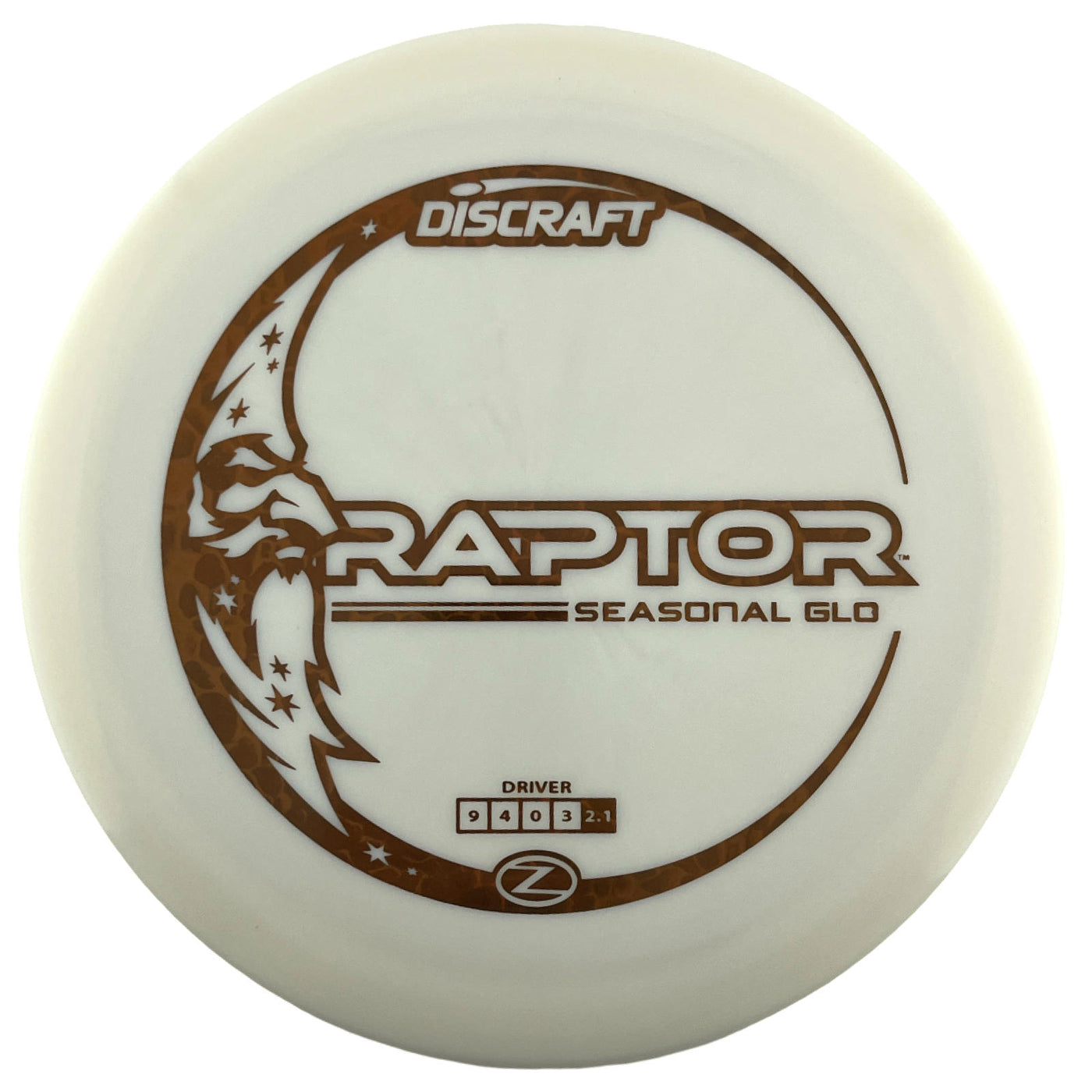 Discraft Seasonal Glow Elite Z Raptor Distance Driver - Speed 9