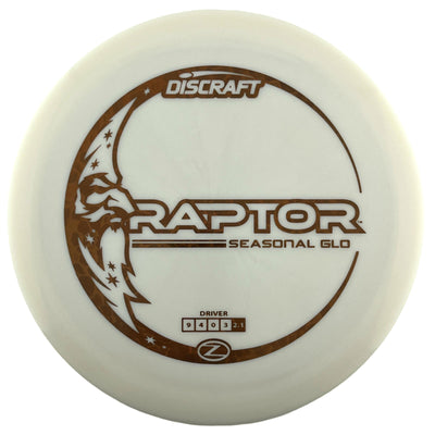 Discraft Seasonal Glow Elite Z Raptor Distance Driver - Speed 9