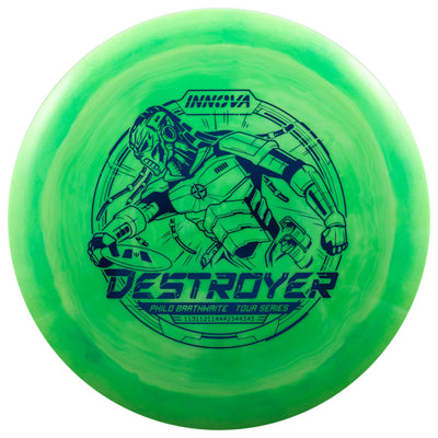 Innova Star Destroyer Distance Driver with Philo Brathwaite Tour Series 2025 Stamp - Speed 12