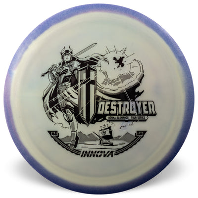 Innova Proto Glow Halo Star Destroyer Distance Driver with Henna Blomroos Tour Series 2025 Stamp - Speed 12