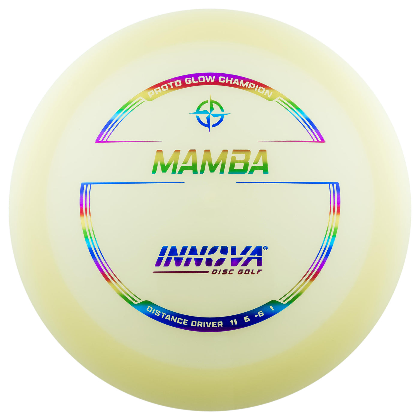 Innova Proto Glow Champion Mamba Distance Driver with Burst Logo Stock Stamp - Speed 11
