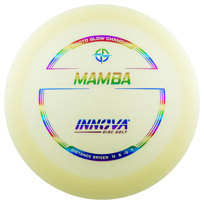 Innova Proto Glow Champion Mamba Distance Driver with Burst Logo Stock Stamp - Speed 11