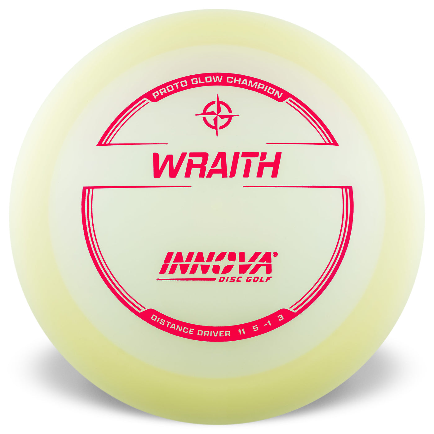 Innova Proto Glow Champion Wraith Distance Driver with Burst Logo Stock Stamp - Speed 11