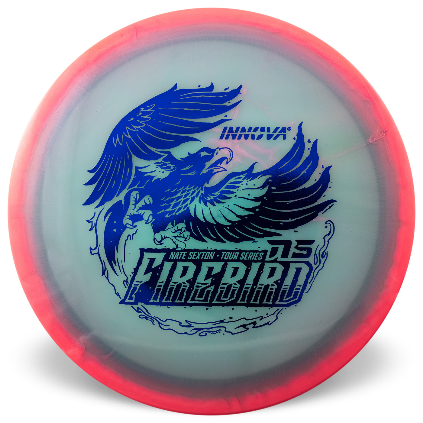 Innova Proto Glow Halo Star Firebird Distance Driver with Nate Sexton Sexybird Star Team Tour Series 2025 Stamp - Speed 9