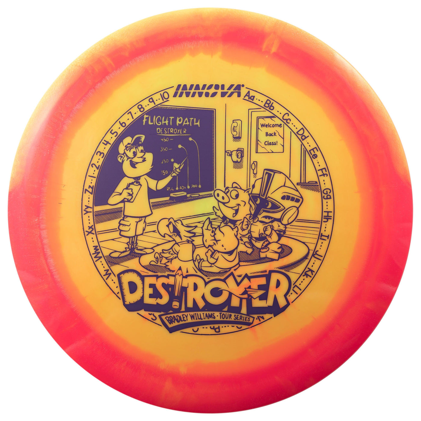 Innova Halo Star Destroyer Distance Driver with Bradley Williams - Star Team Tour Series 2025 Stamp - Speed 12