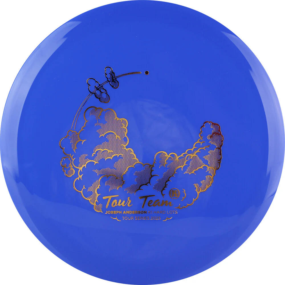 Kastaplast K1 Hard Lots Fairway Driver with Joseph Anderson Tour Team Clouds - Tour Series 2025 Stamp - Speed 9