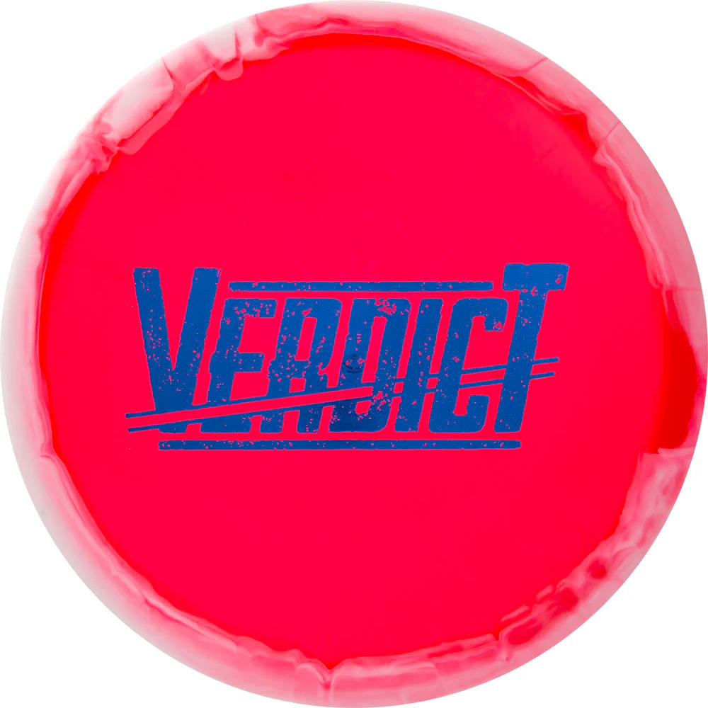 Dynamic Discs Lucid Ice Orbit Verdict Midrange with Glacial Big Bar Stamp - Speed 5