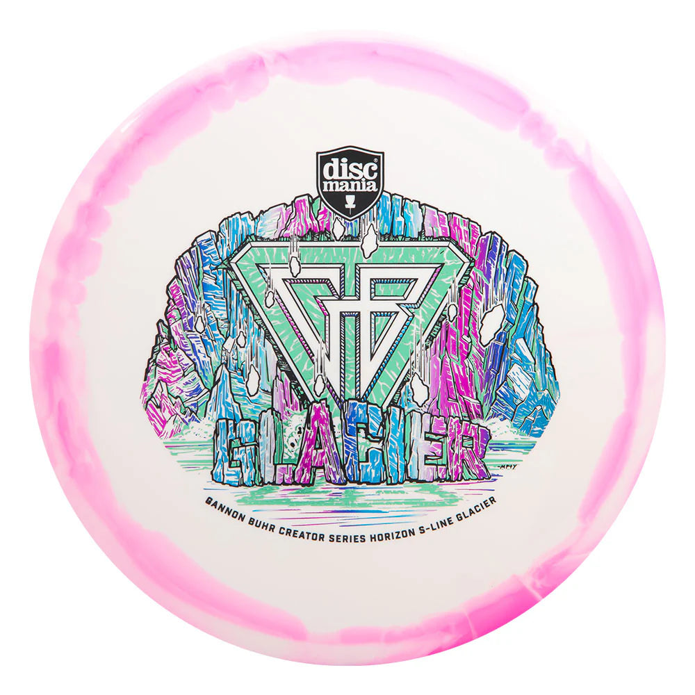 Discmania Horizon S-Line Glacier Midrange with Gannon Buhr Creator Series Triple Stamp Stamp - Speed 5