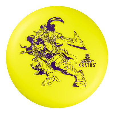 Discraft Big Z Collection Kratos Putter with Big Z Stock Stamp with Inside Rim Embossed PM Paul McBeth Stamp - Speed 3