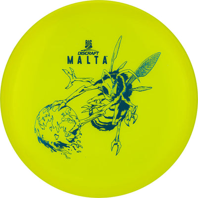 Discraft Big Z Collection Malta Midrange with Big Z Stock Stamp with Inside Rim Embossed PM Paul McBeth Stamp - Speed 5
