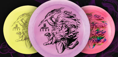Discraft Big Z Collection Zeus Distance Driver with Big Z Stock Stamp with Inside Rim Embossed PM Paul McBeth Stamp - Speed 12