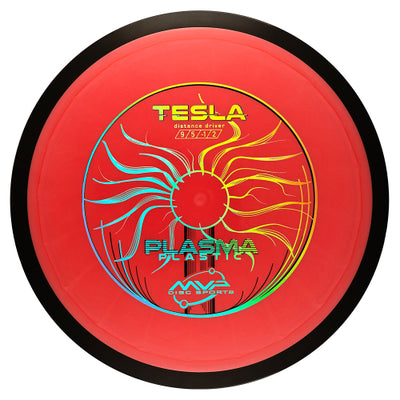 MVP Plasma Tesla Distance Driver with Globe Stock Stamp - Speed 9