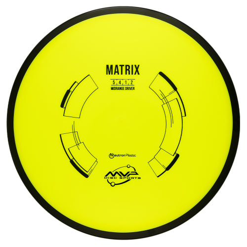 MVP Neutron Matrix Midrange with Stock Stamp with Flight Numbers Stamp - Speed 5