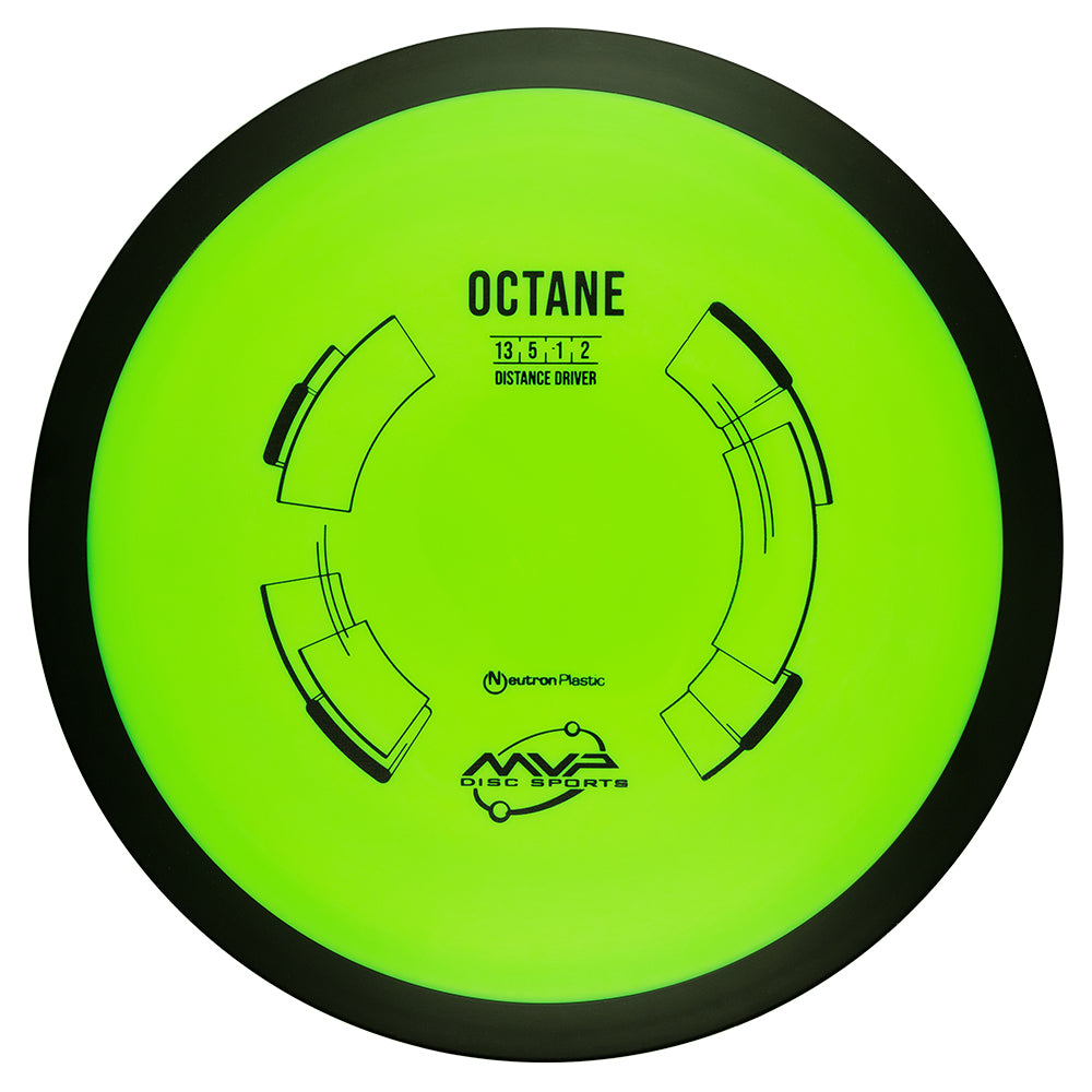 MVP Neutron Octane Distance Driver with Stock Stamp with Flight Numbers Stamp - Speed 13