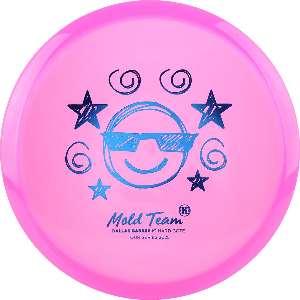 Kastaplast K1 Hard Gote Midrange with Mold Team - Dallas Garber - Tour Series 2025 Stamp - Speed 4