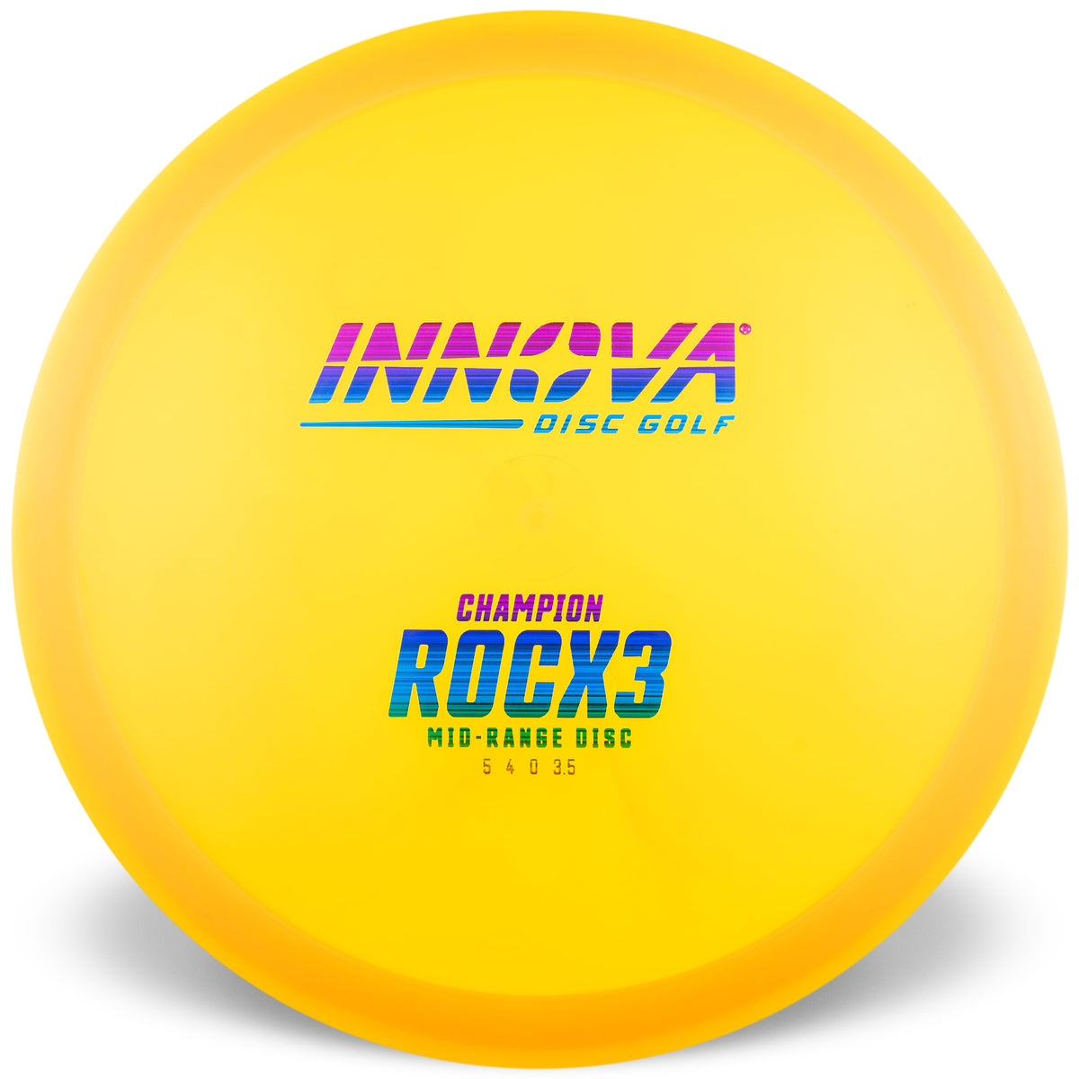 Innova Champion RocX3 Midrange with Burst Logo Stock Stamp - Speed 5
