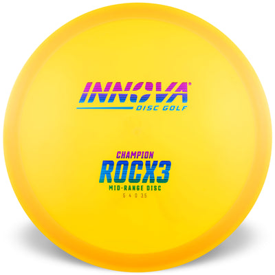 Innova Champion RocX3 Midrange with Burst Logo Stock Stamp - Speed 5