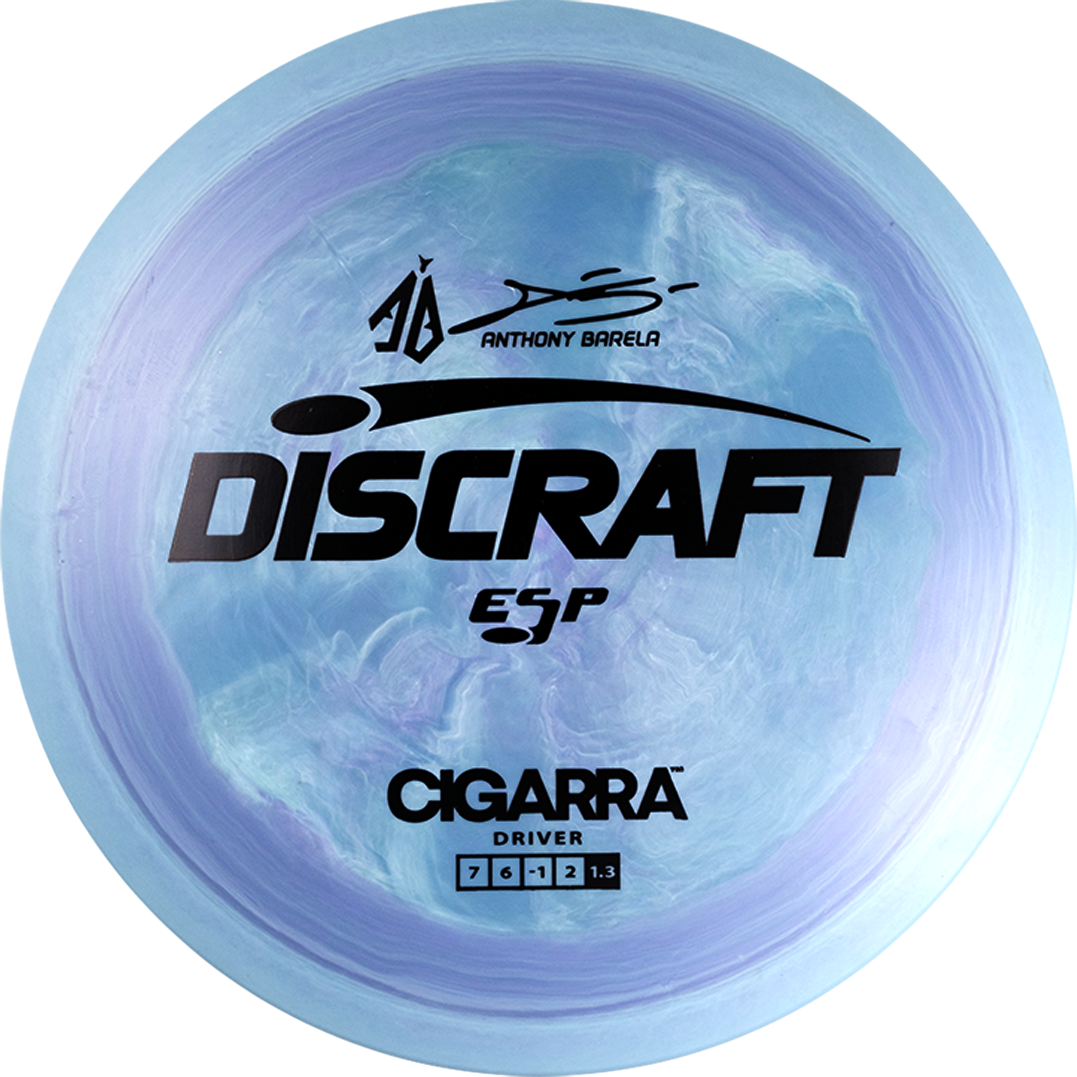 Discraft ESP Cigarra Fairway Driver with Anthony Barela Signature - AB Stamp - Speed 7