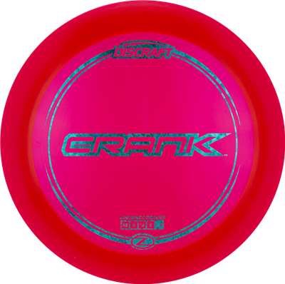 Discraft Elite Z Crank Distance Driver with Stock Stamp with Flight Numbers Stamp - Speed 13
