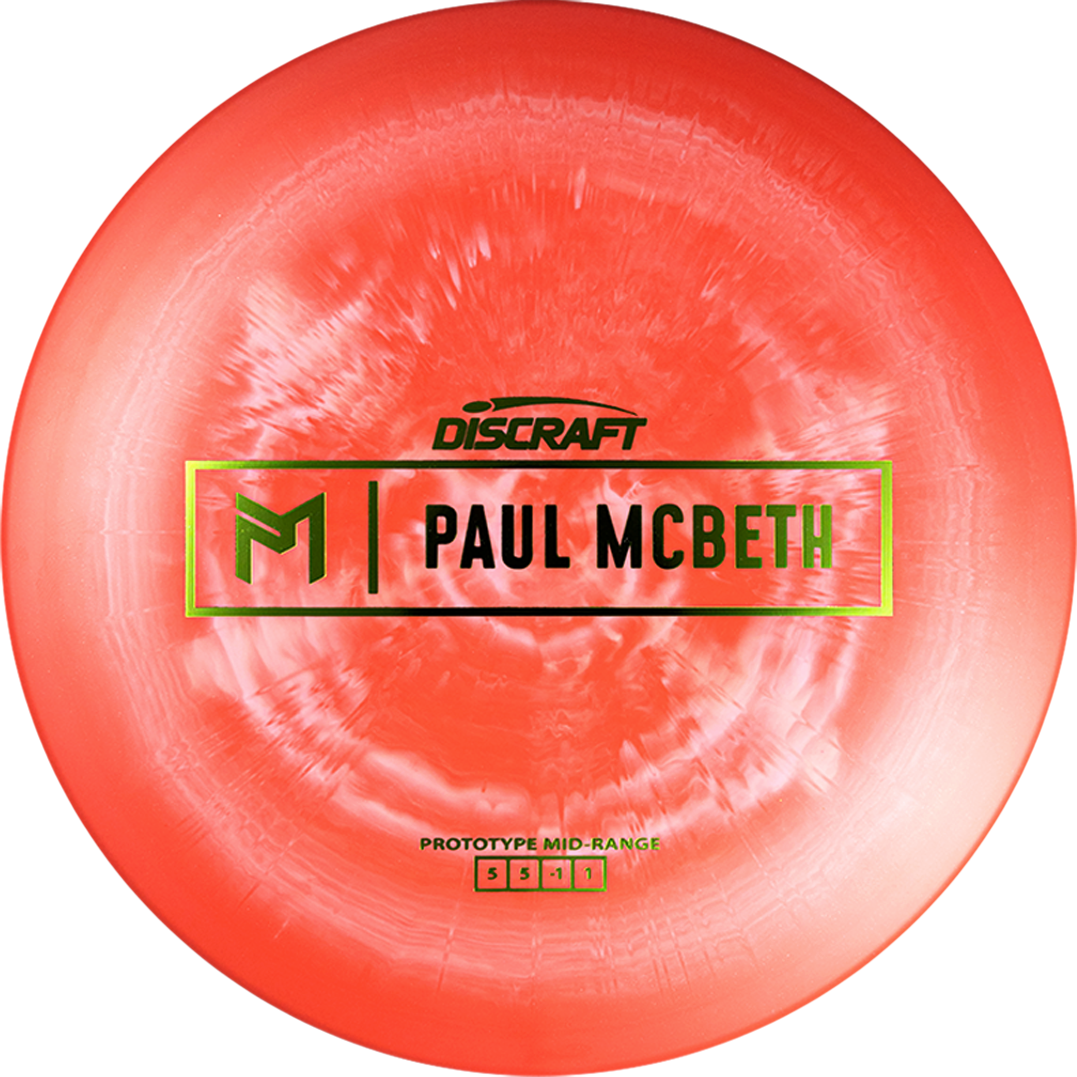 Discraft Special Prototype Blend Malita Midrange with Paul McBeth Prototype Stamp - Speed 5