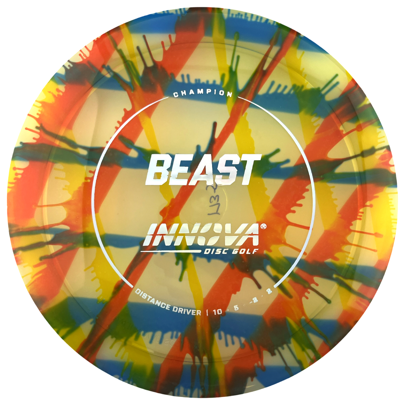 Innova Champion I-Dye Beast Distance Driver with Circle Stock Stamp - Speed 10