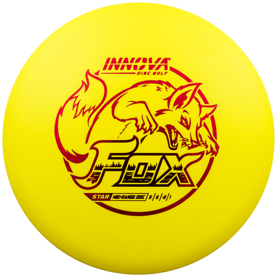 Innova Star Fox Midrange with Burst Logo Stock Stamp - Speed 5