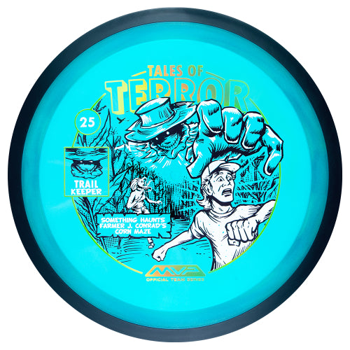 MVP Proton Trail Distance Driver with Tales of Terror Trail Keeper by Artist Green C Studio Stamp - Speed 10