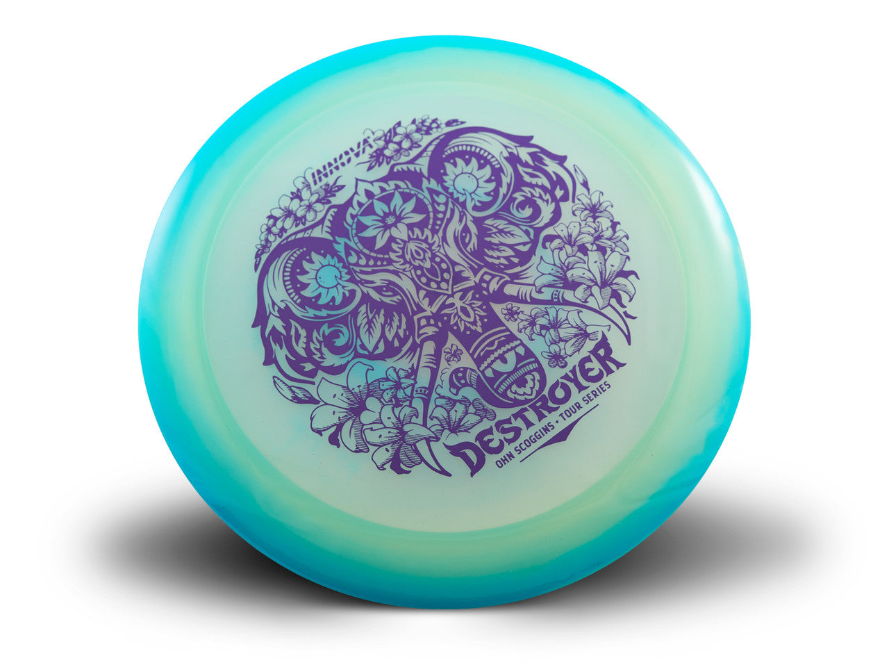 Innova Halo Champion Destroyer Distance Driver with Ohn Scoggins Tour Series 2025 Stamp - Speed 12